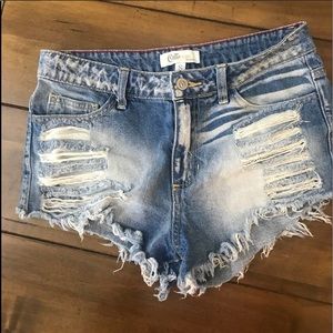 Jean shorts